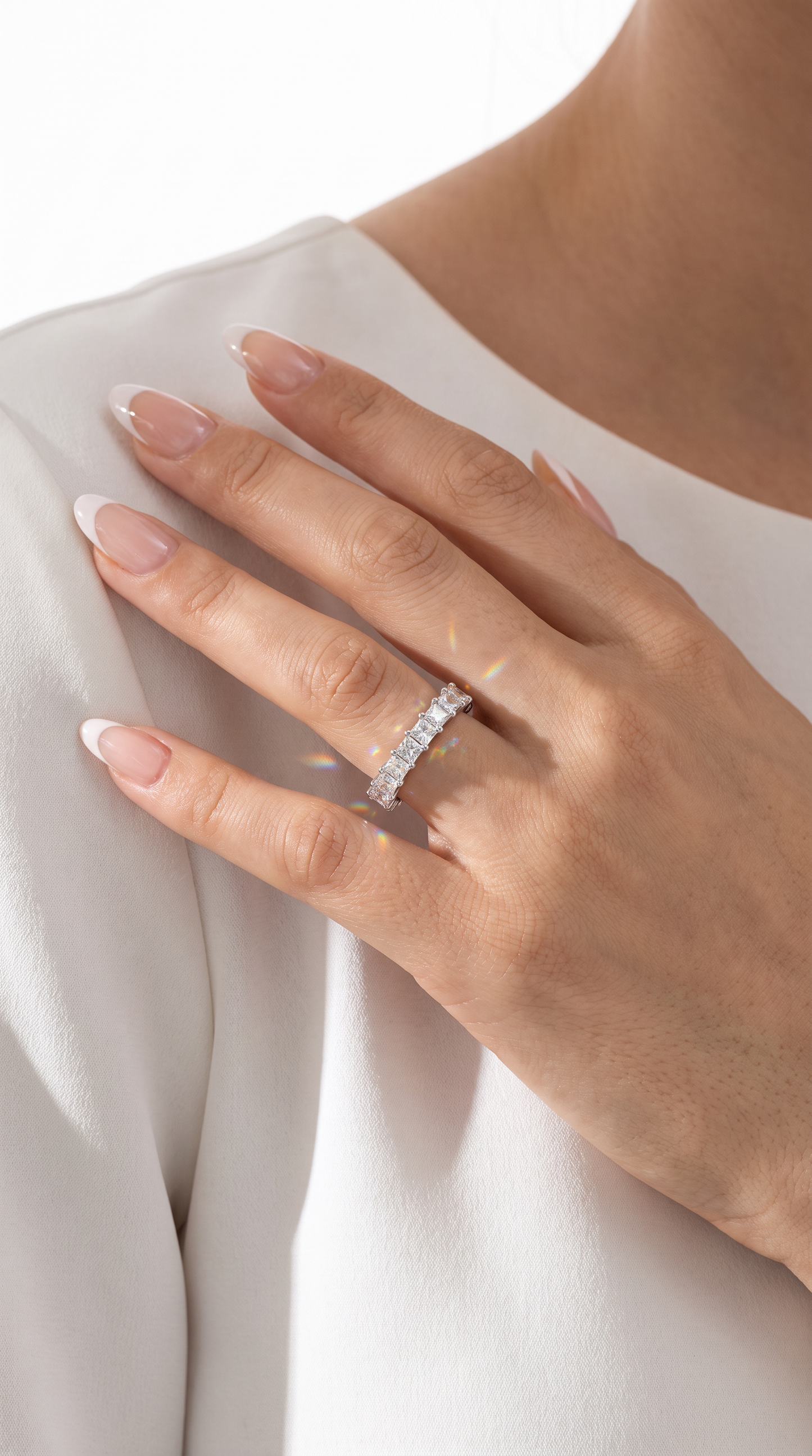 Glacier Eternity Ring