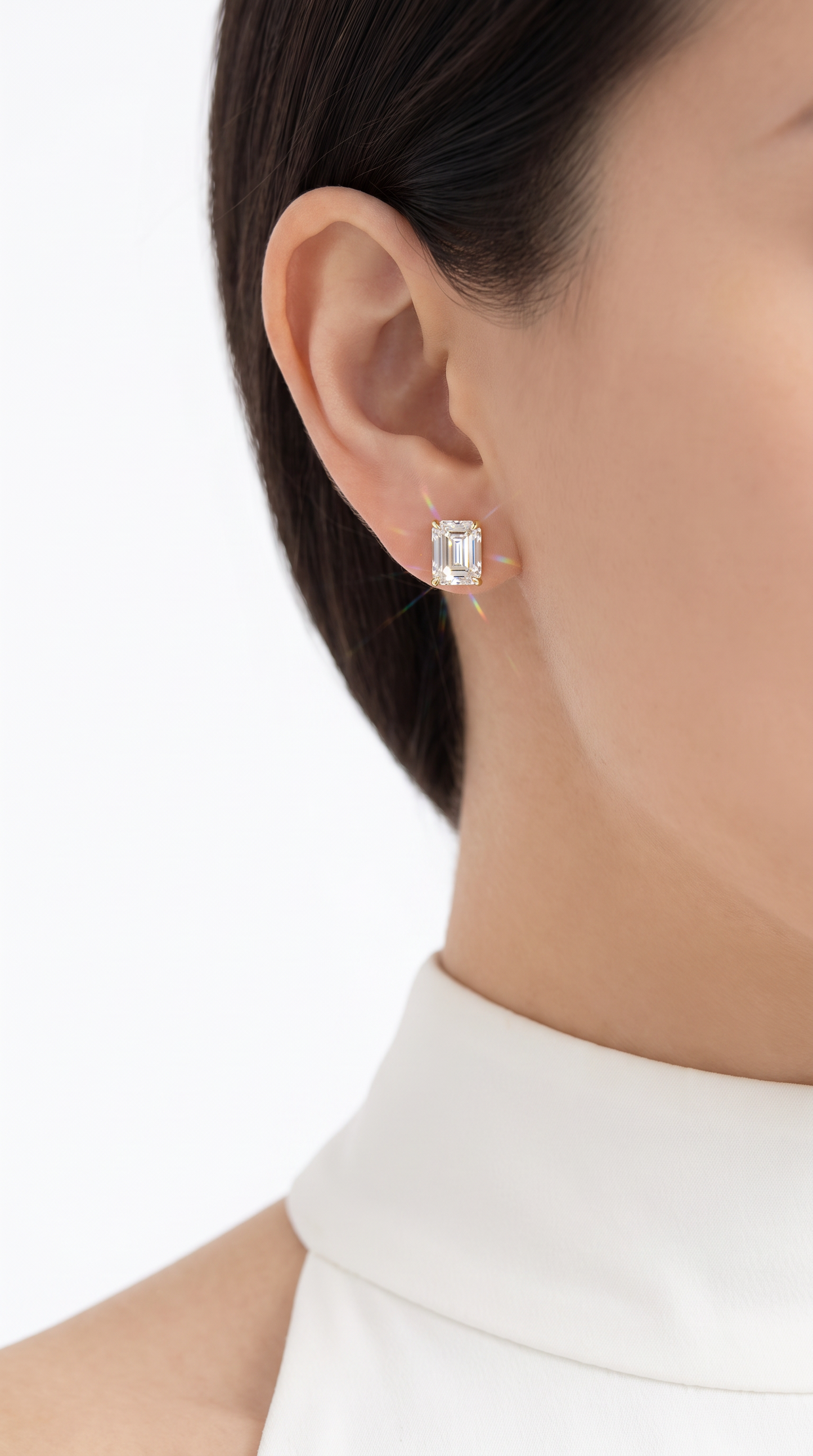 Polar Ice Earrings Gold