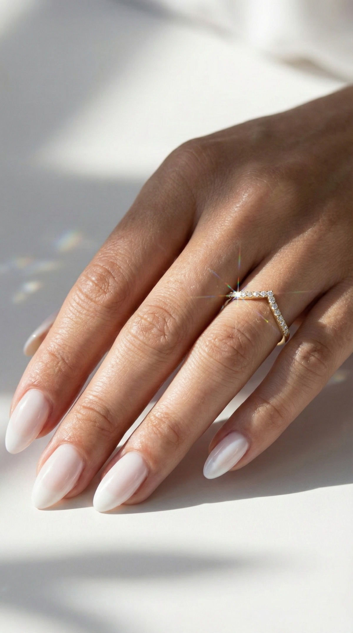 Ethereal Elegance Ring, pavé set cubic zirconia in 925 sterling silver, view 13