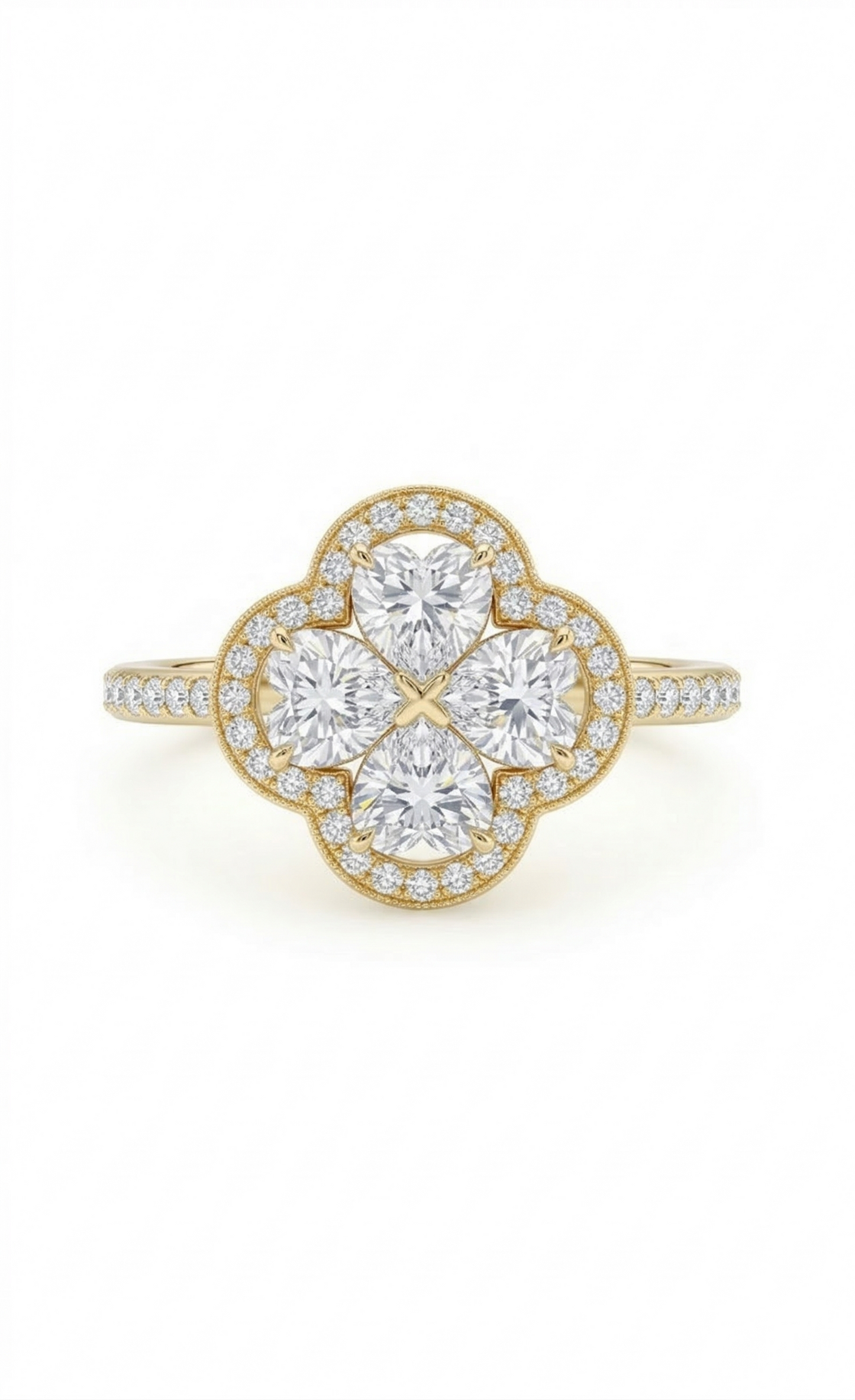 Clover Elegance Ring