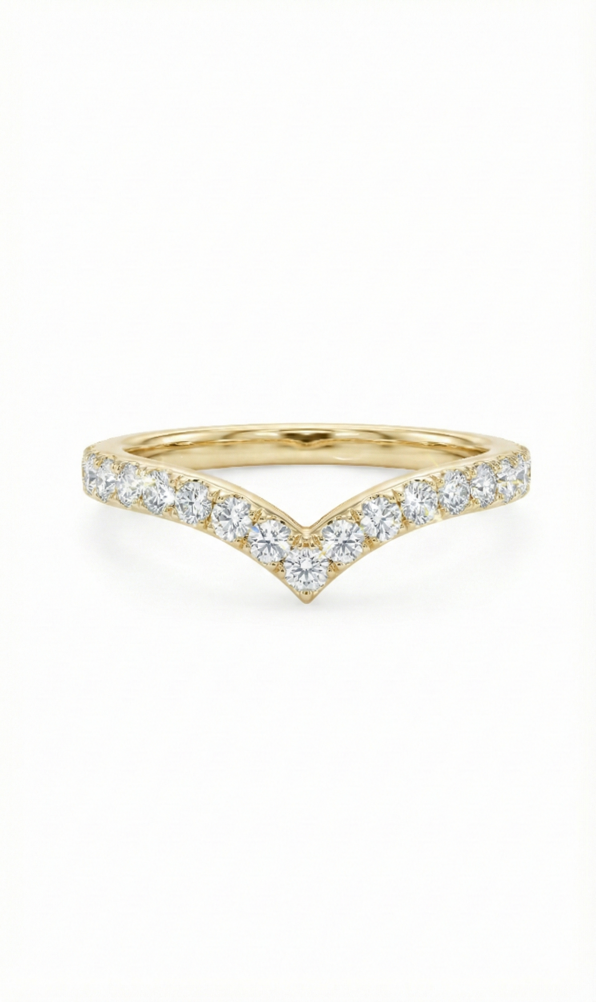 Ethereal Elegance Ring, pavé set cubic zirconia in 925 sterling silver, view 9
