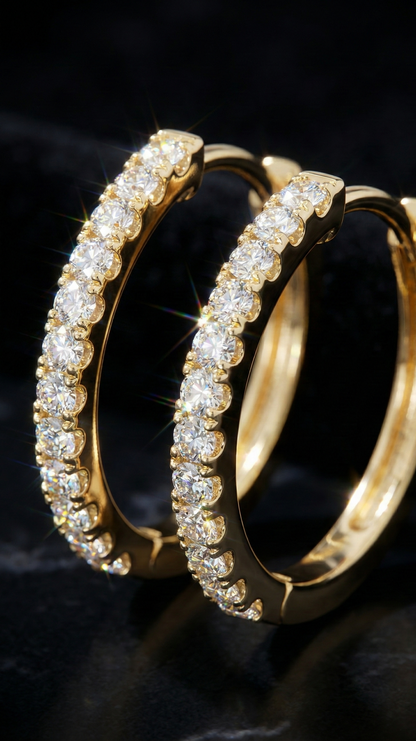 Celestia Crystal Earrings