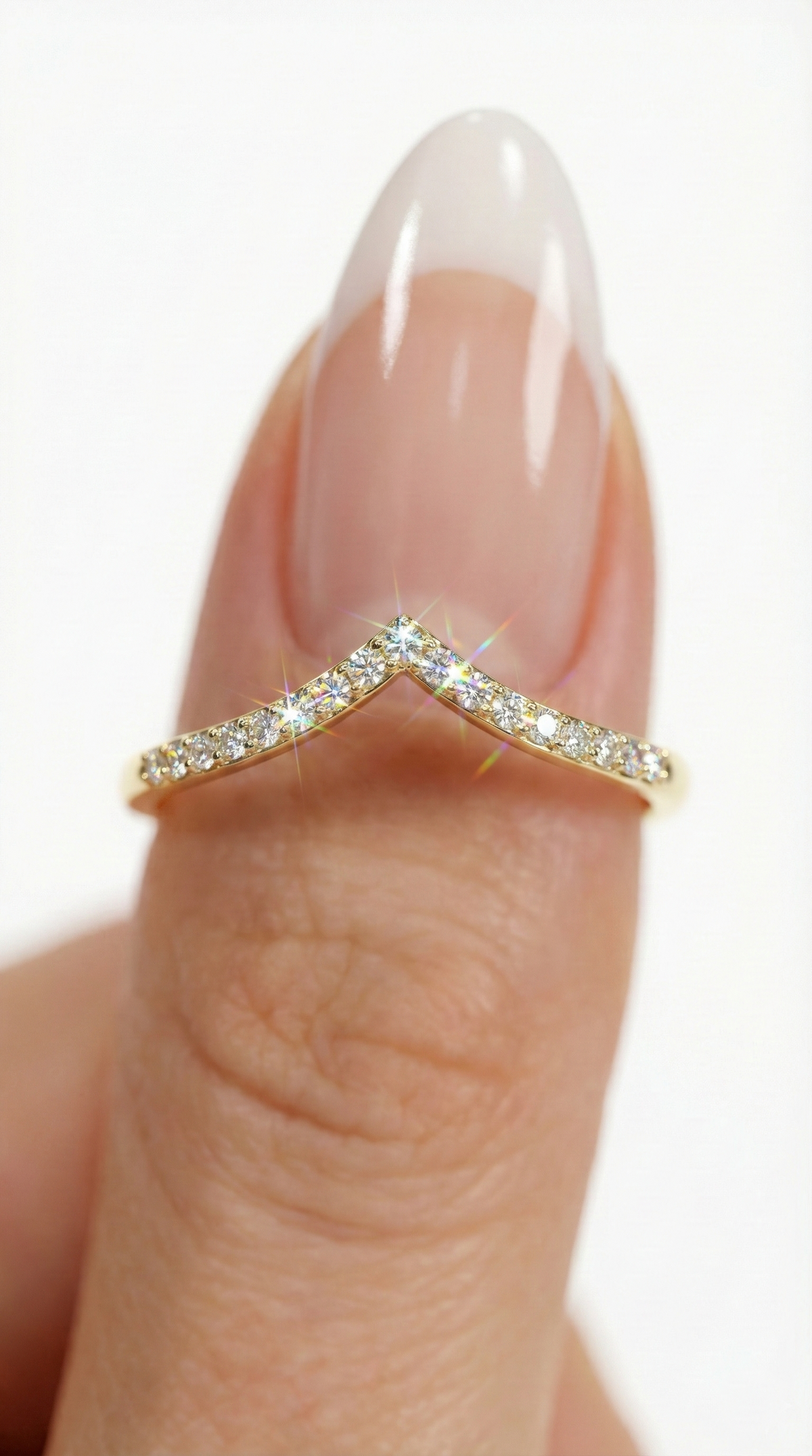 Ethereal Elegance Ring, pavé set cubic zirconia in 925 sterling silver, view 11
