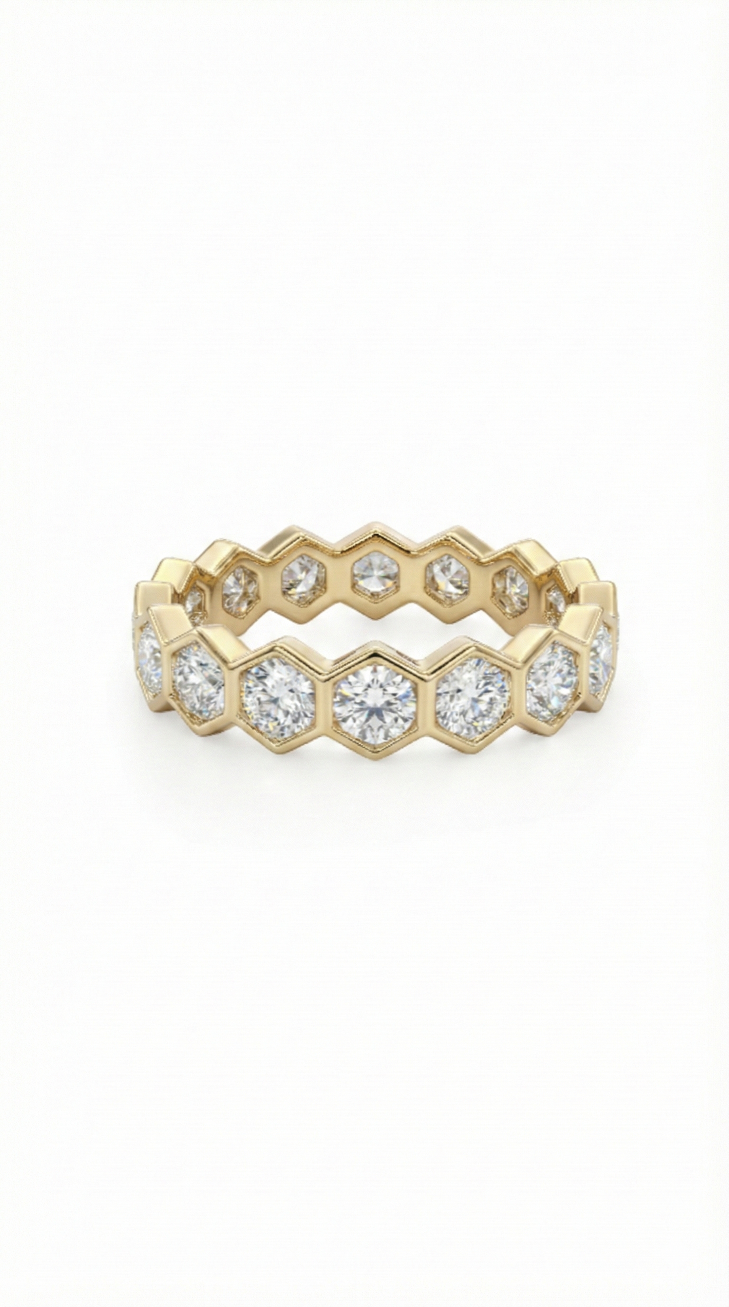 Hexa Hours Ring