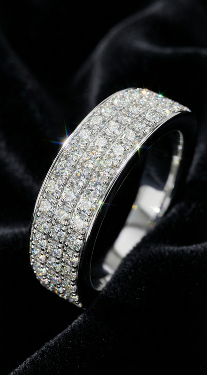Serene Halo Ring