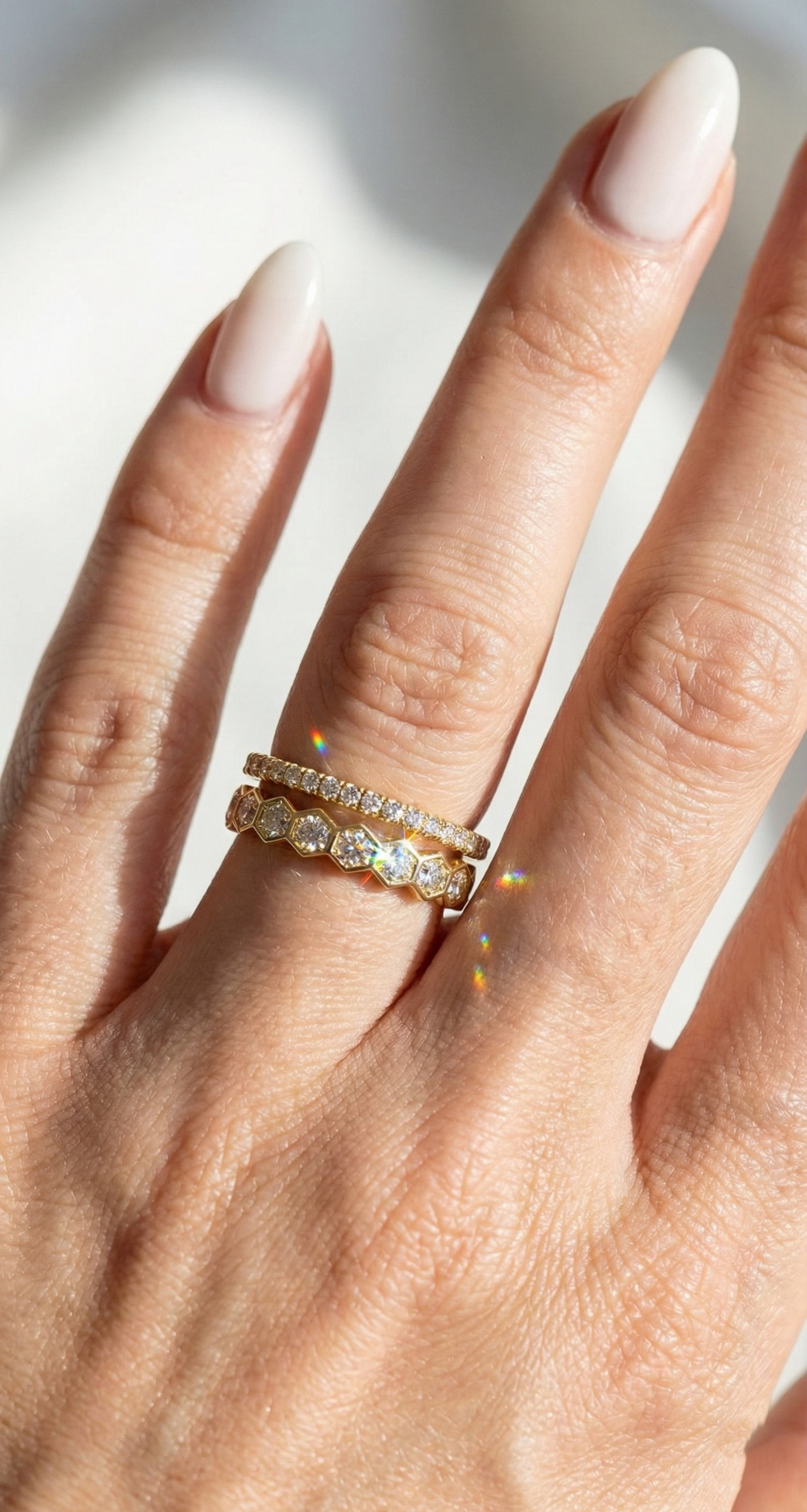 Hexa Hours Ring