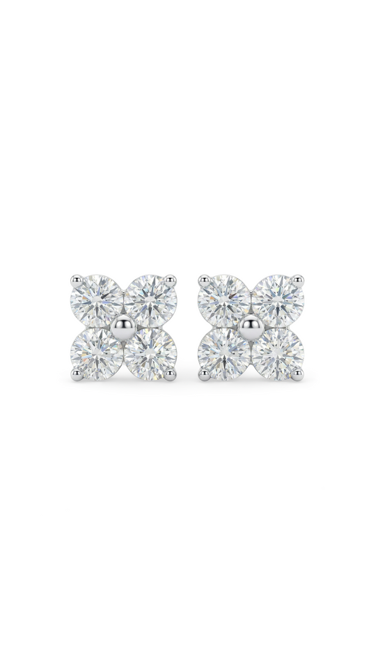 Celestial Clover Earrings