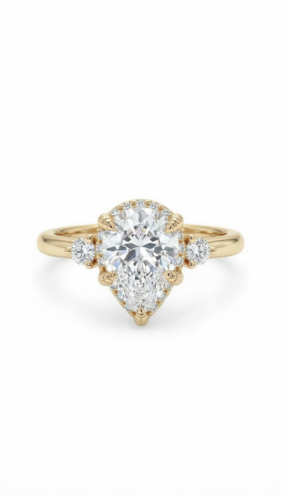 Ethereal Comet Ring
