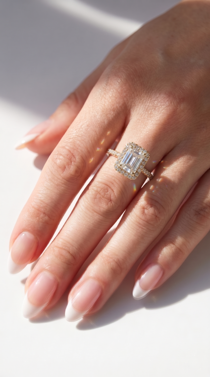 Serene Starlight Ring