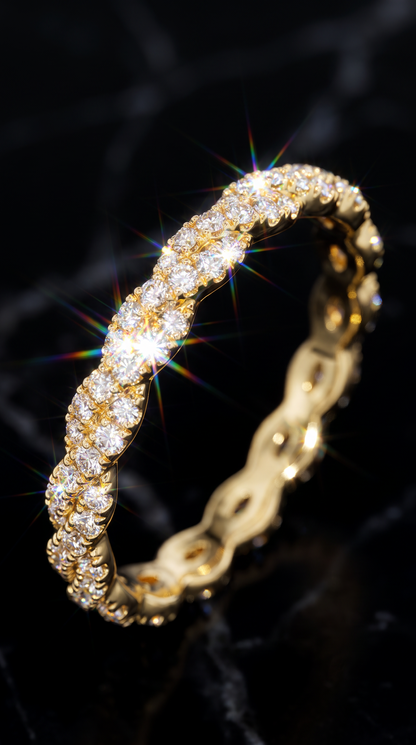 Celestial Swirl Ring
