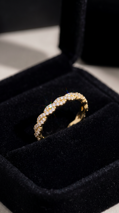 Celestial Swirl Ring