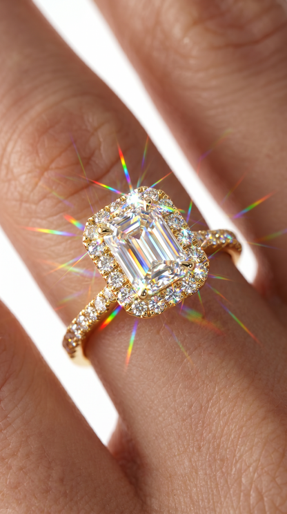 Serene Starlight Ring