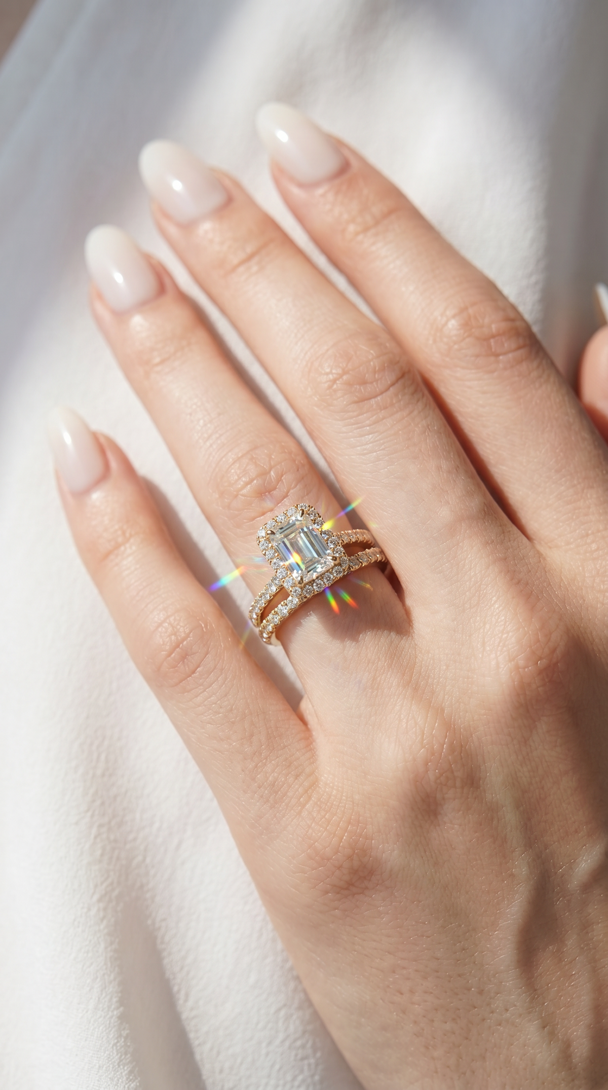 Serene Starlight Ring