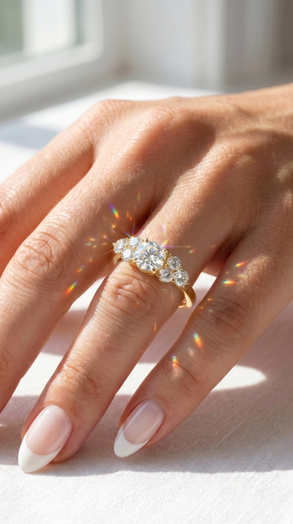 Diamond Solstice Ring