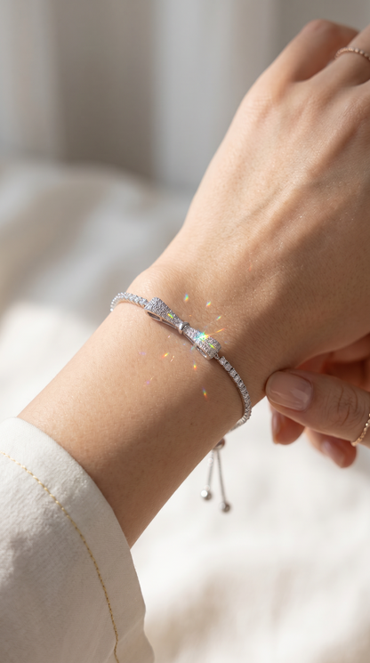 Bowtie Brilliance Bracelet