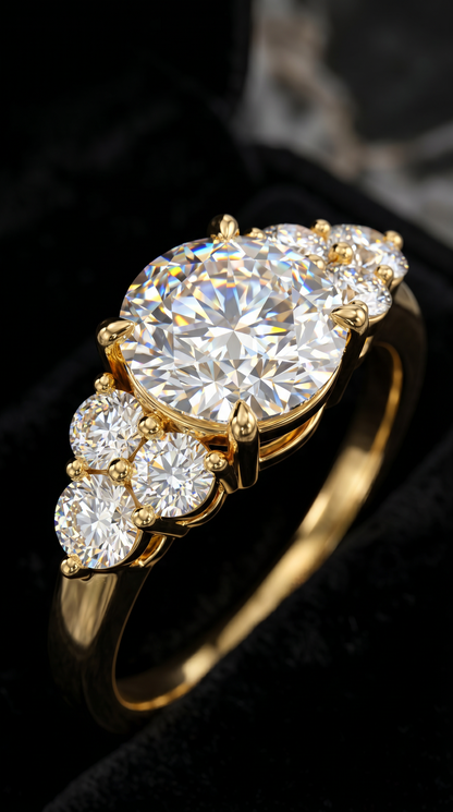 Diamond Solstice Ring