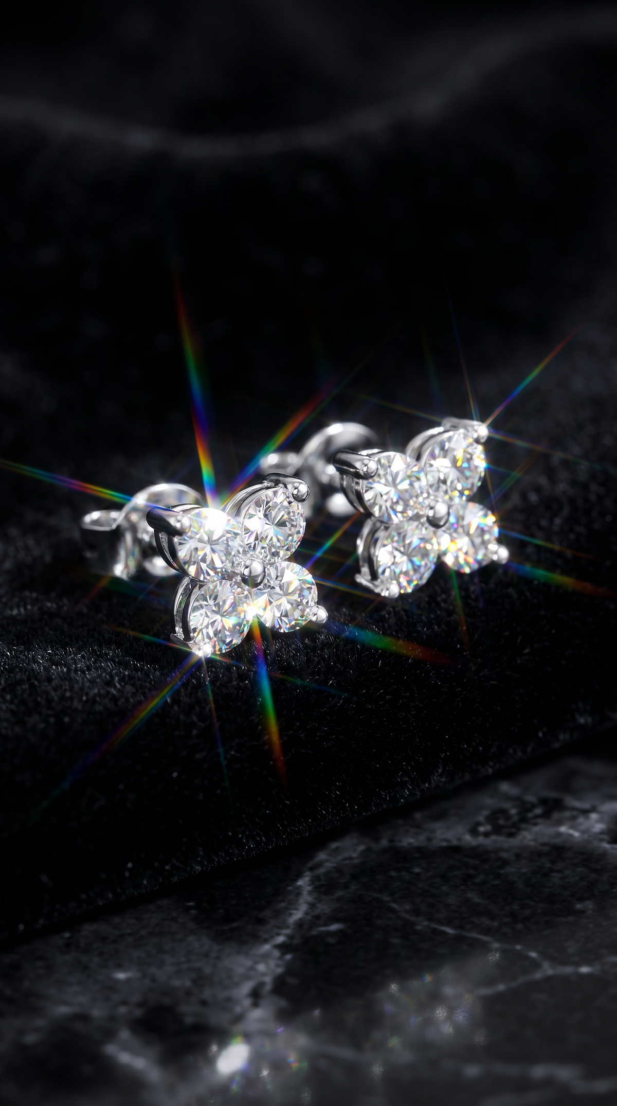 Celestial Clover Earrings