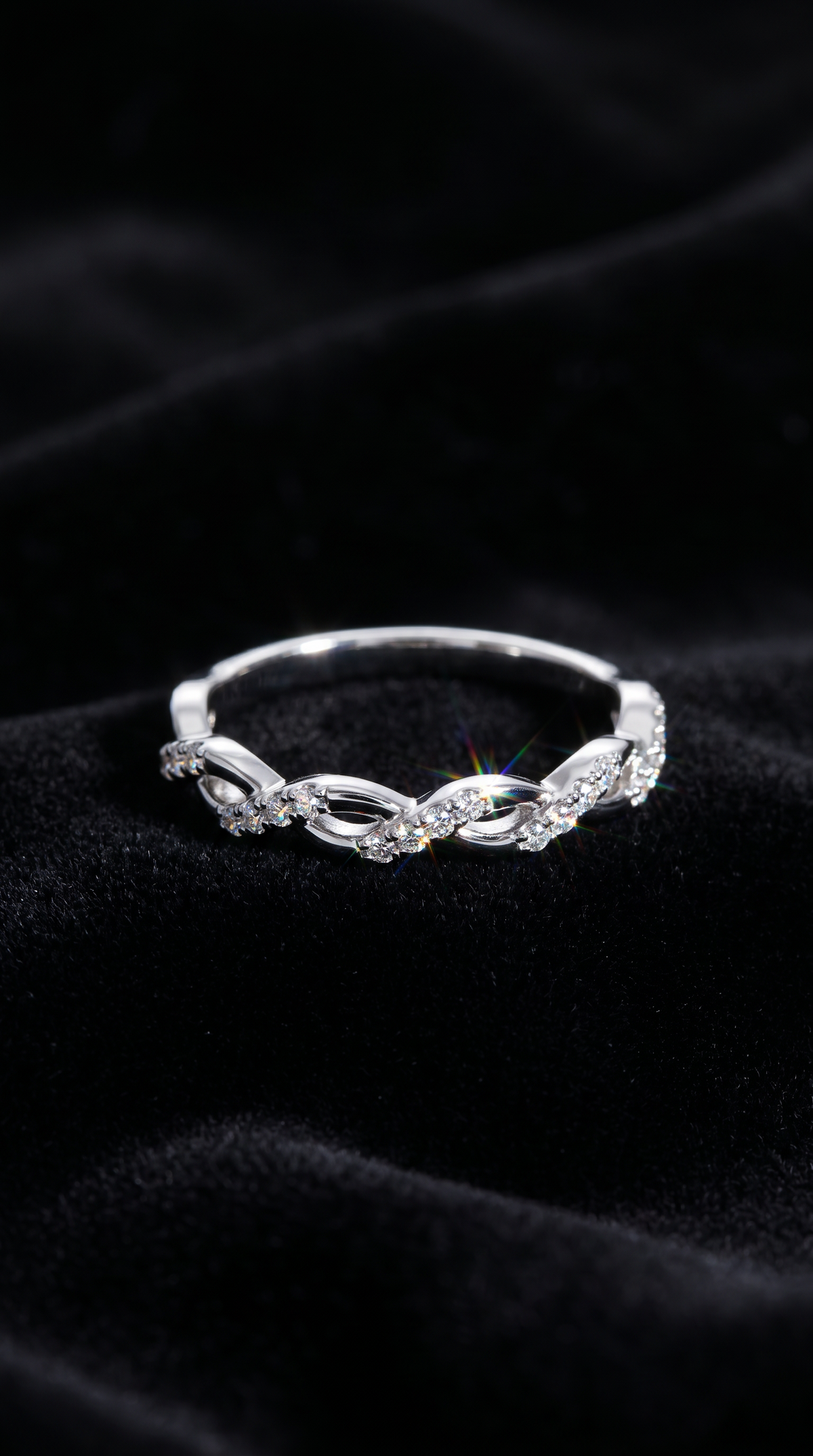 Celestial Swirl Ring
