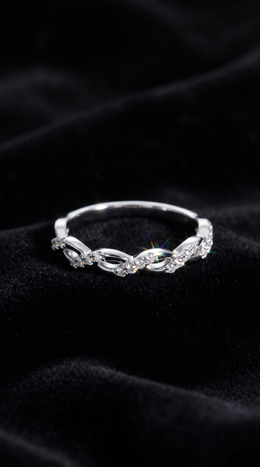 Celestial Swirl Ring