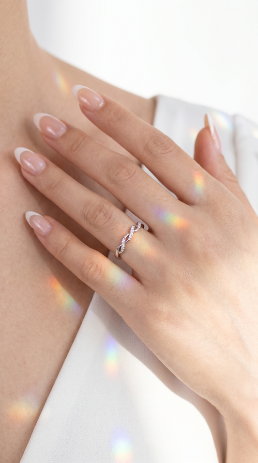 Celestial Swirl Ring