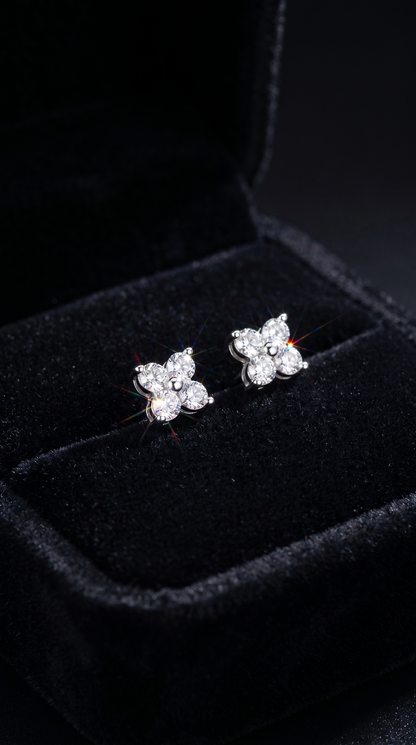 Celestial Clover Earrings