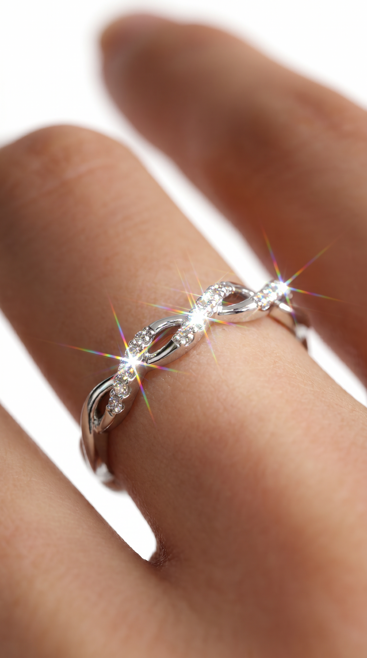 Celestial Swirl Ring
