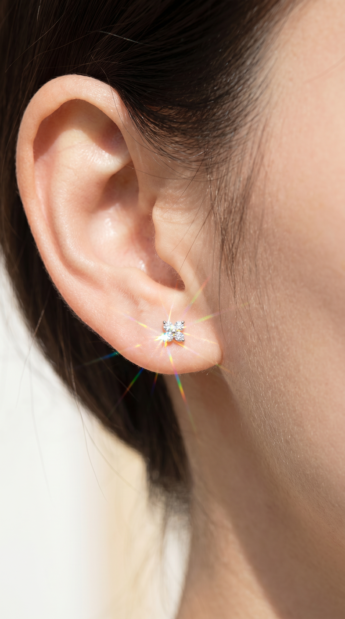 Celestial Clover Earrings