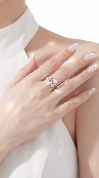 Celestial Duet Ring