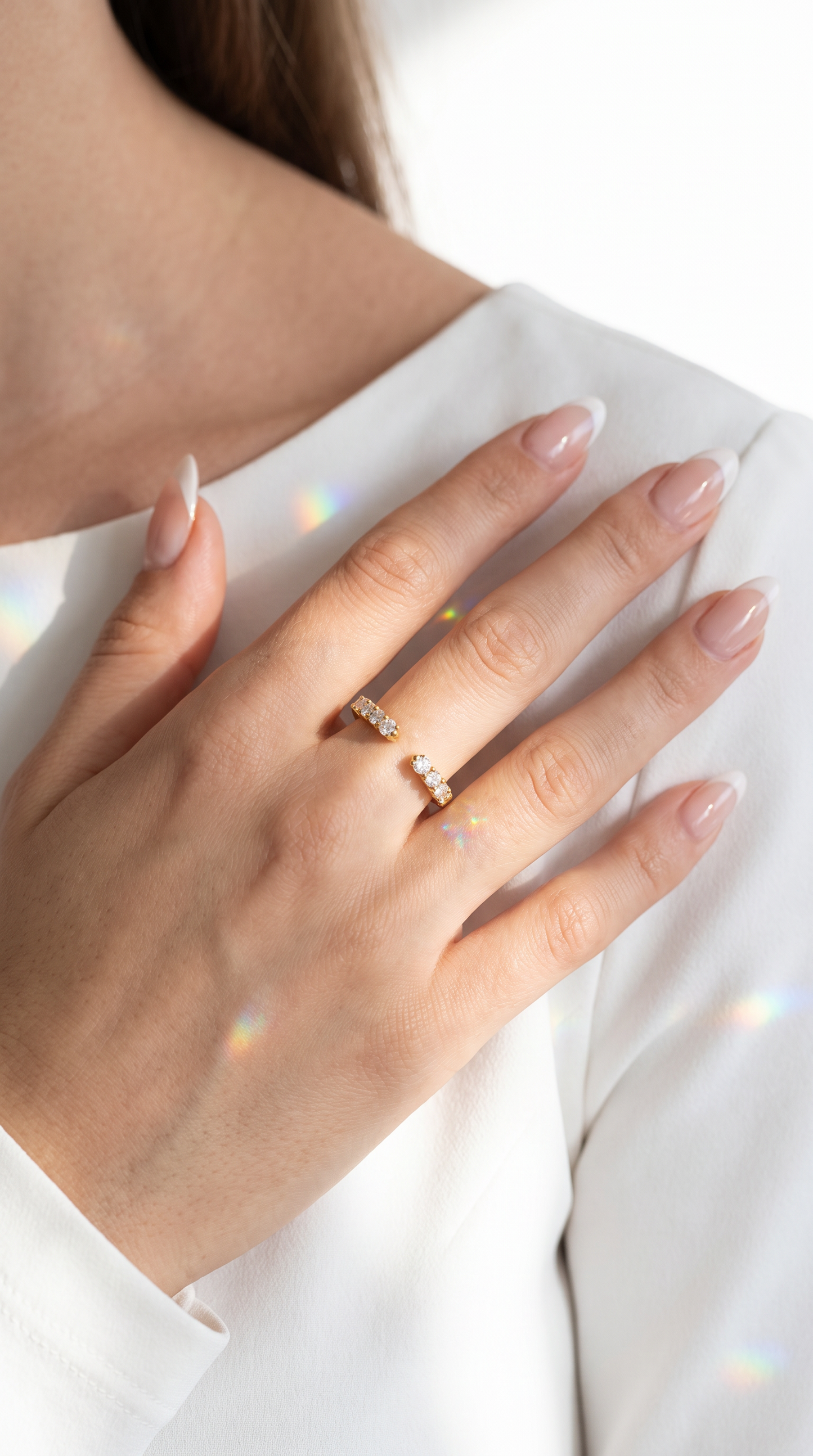 Celestial Embrace Ring Gold