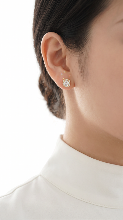 Cloud Nine Earrings Gold