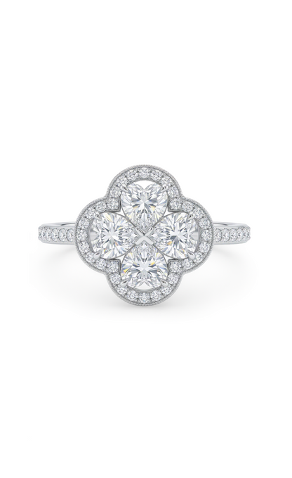 Clover Elegance Ring