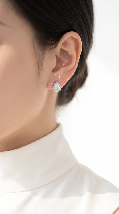 Comet Halo Earrings