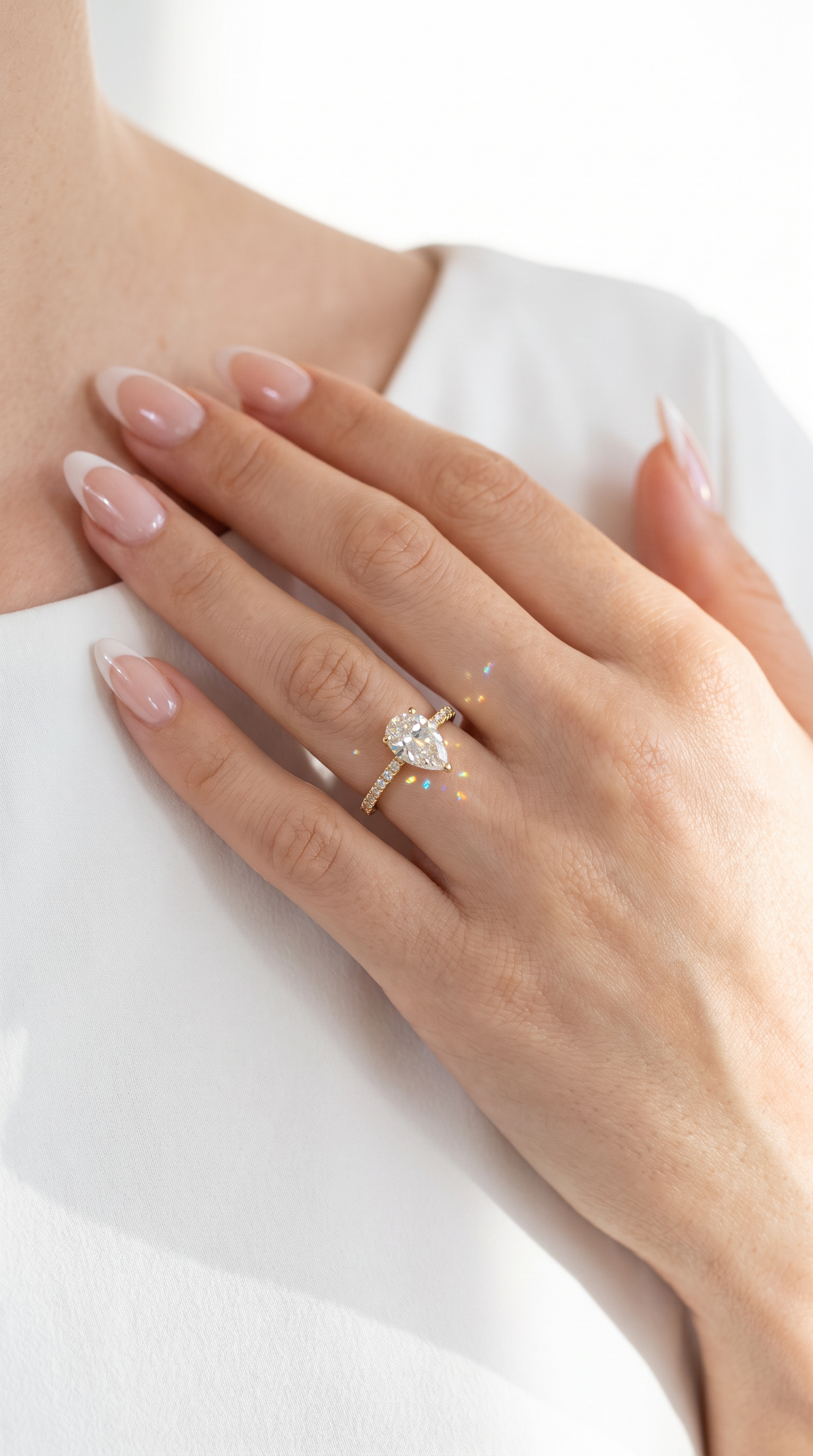 Comet Trail Ring Gold