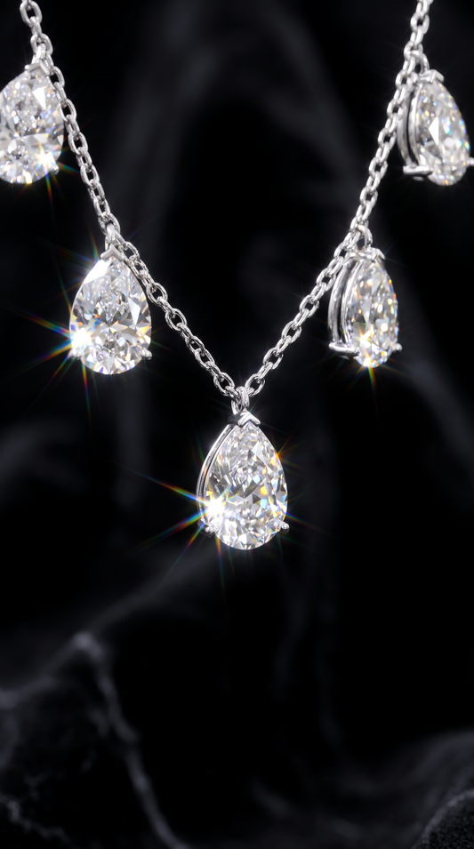 Crystal Rainfall Necklace