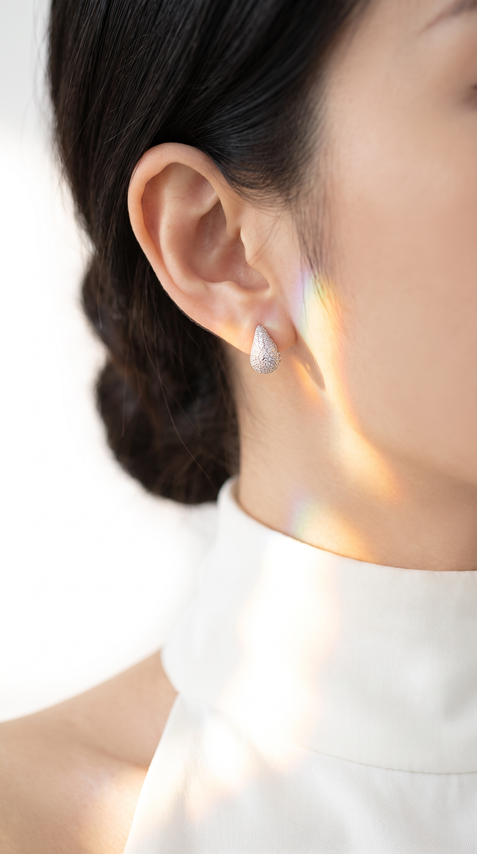 Crystal Teardrop Earrings
