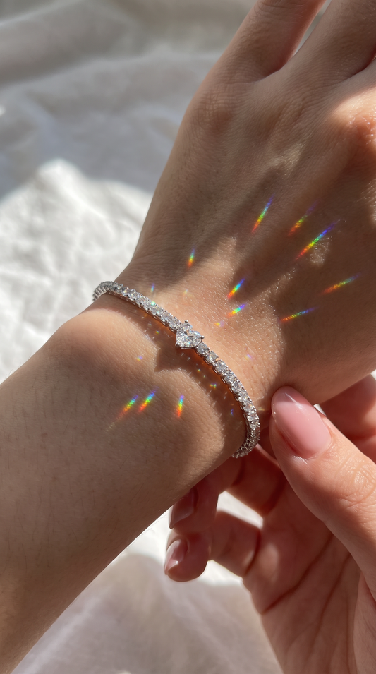Devoted Heart Bracelet