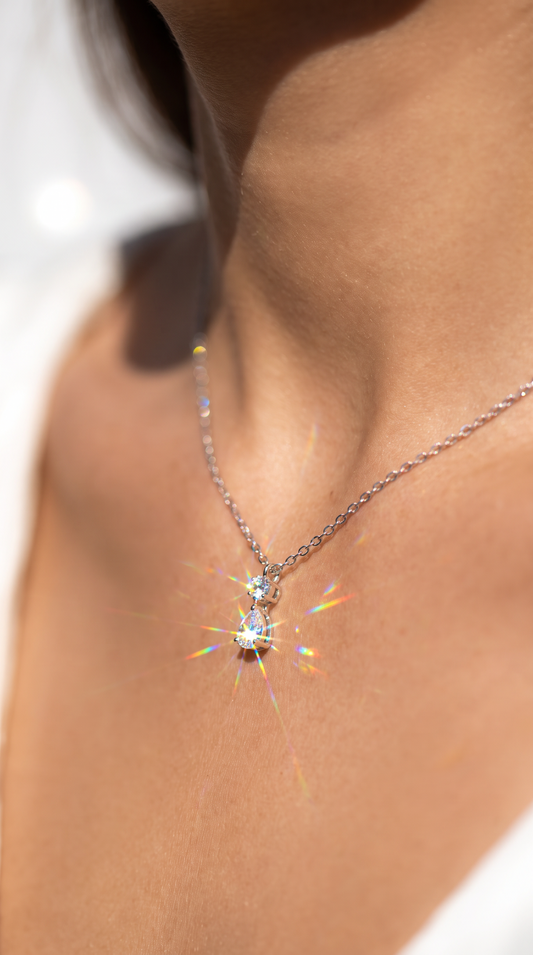 Dewdrop Duet Necklace