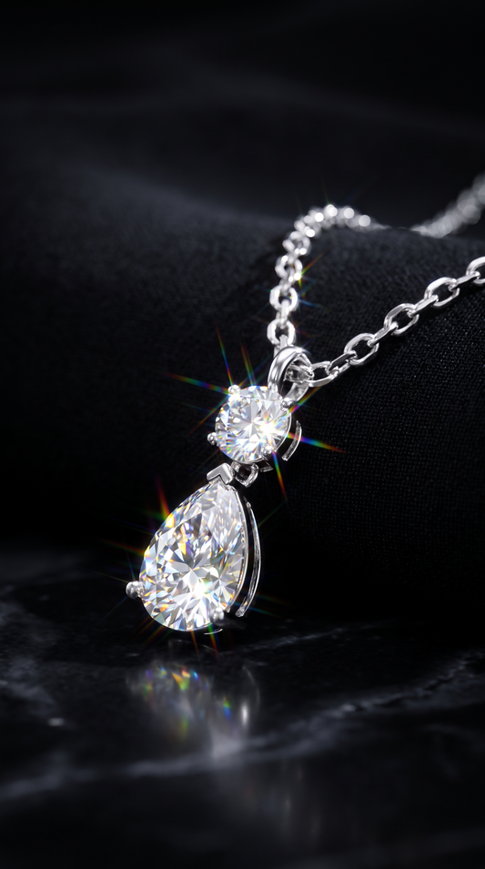 Dewdrop Duet Necklace