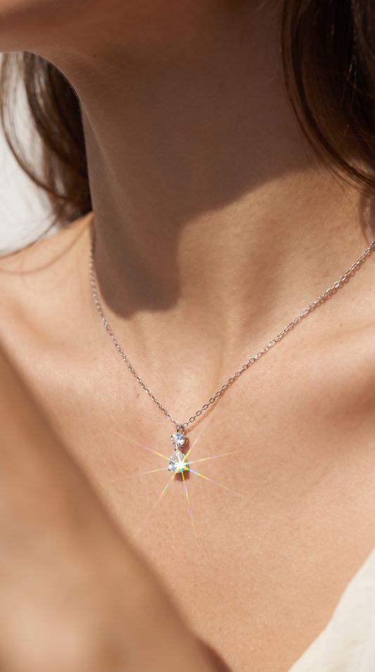 Dewdrop Duet Necklace