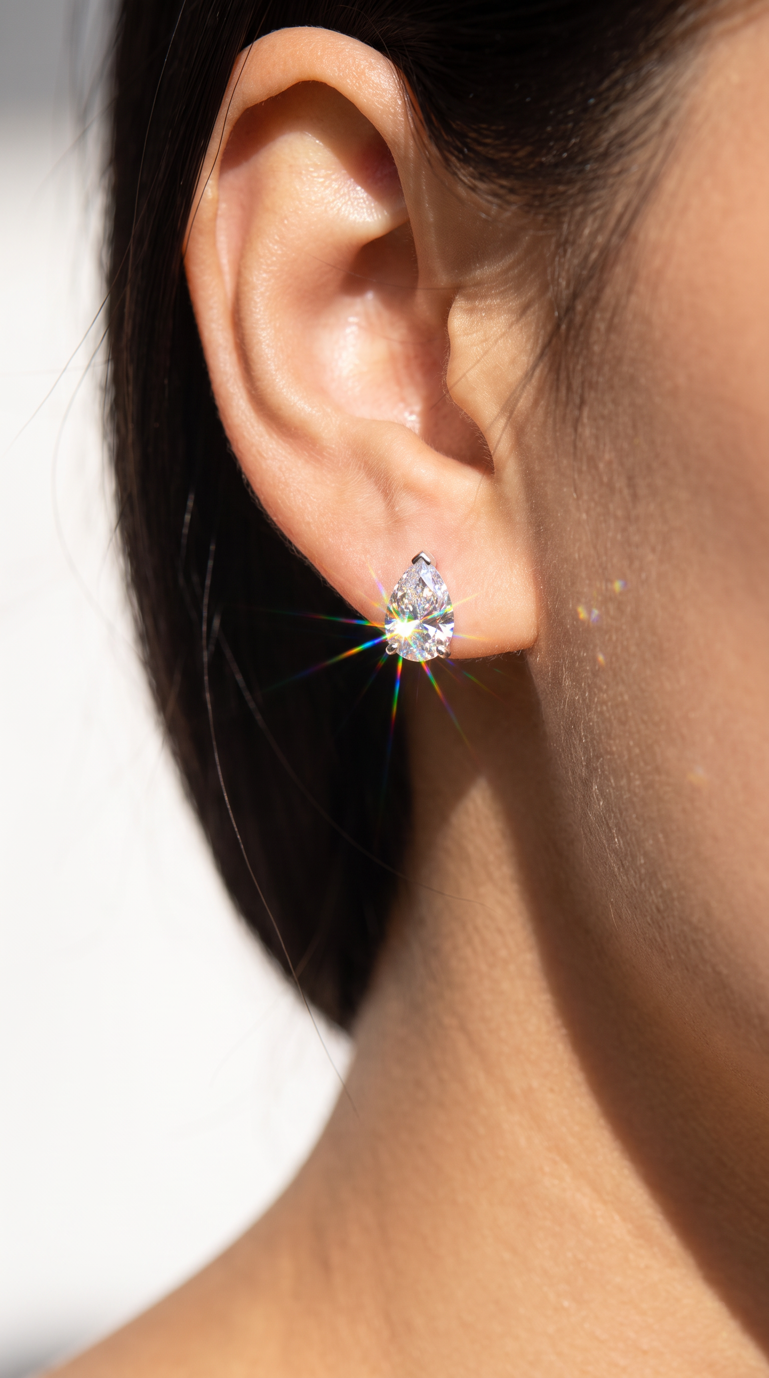 Dewdrop Solitaire Earrings