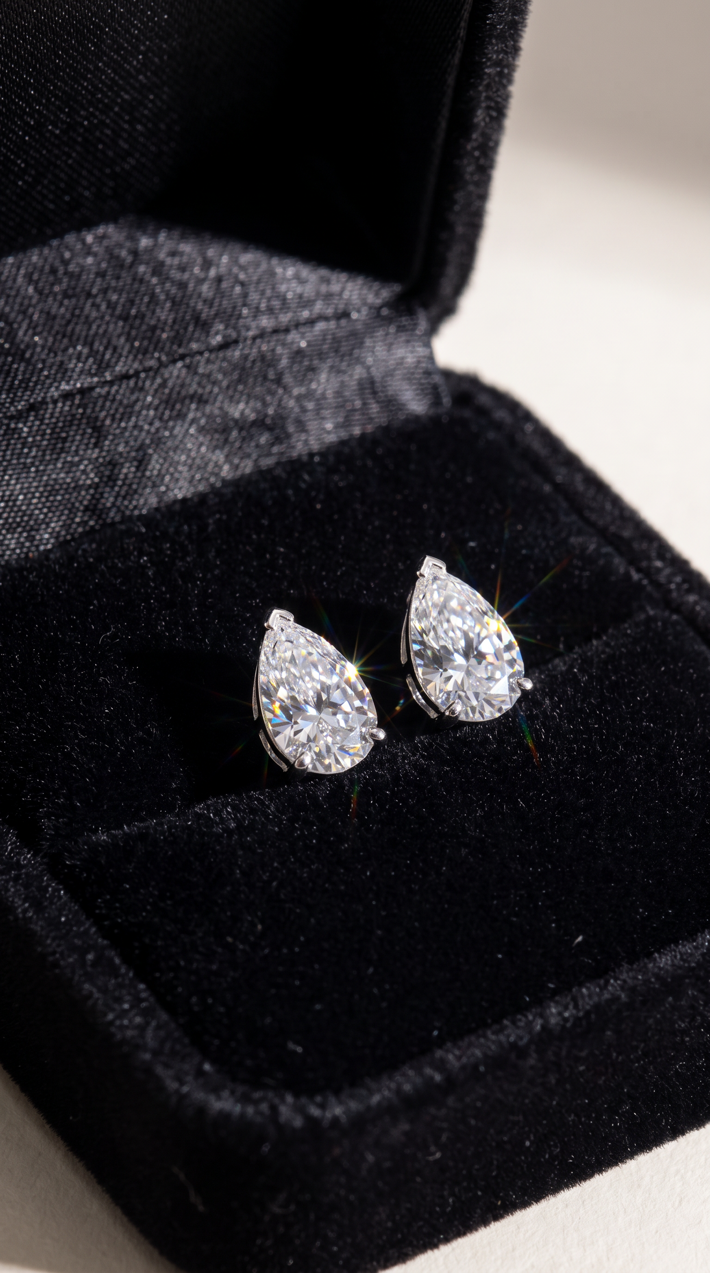 Dewdrop Solitaire Earrings