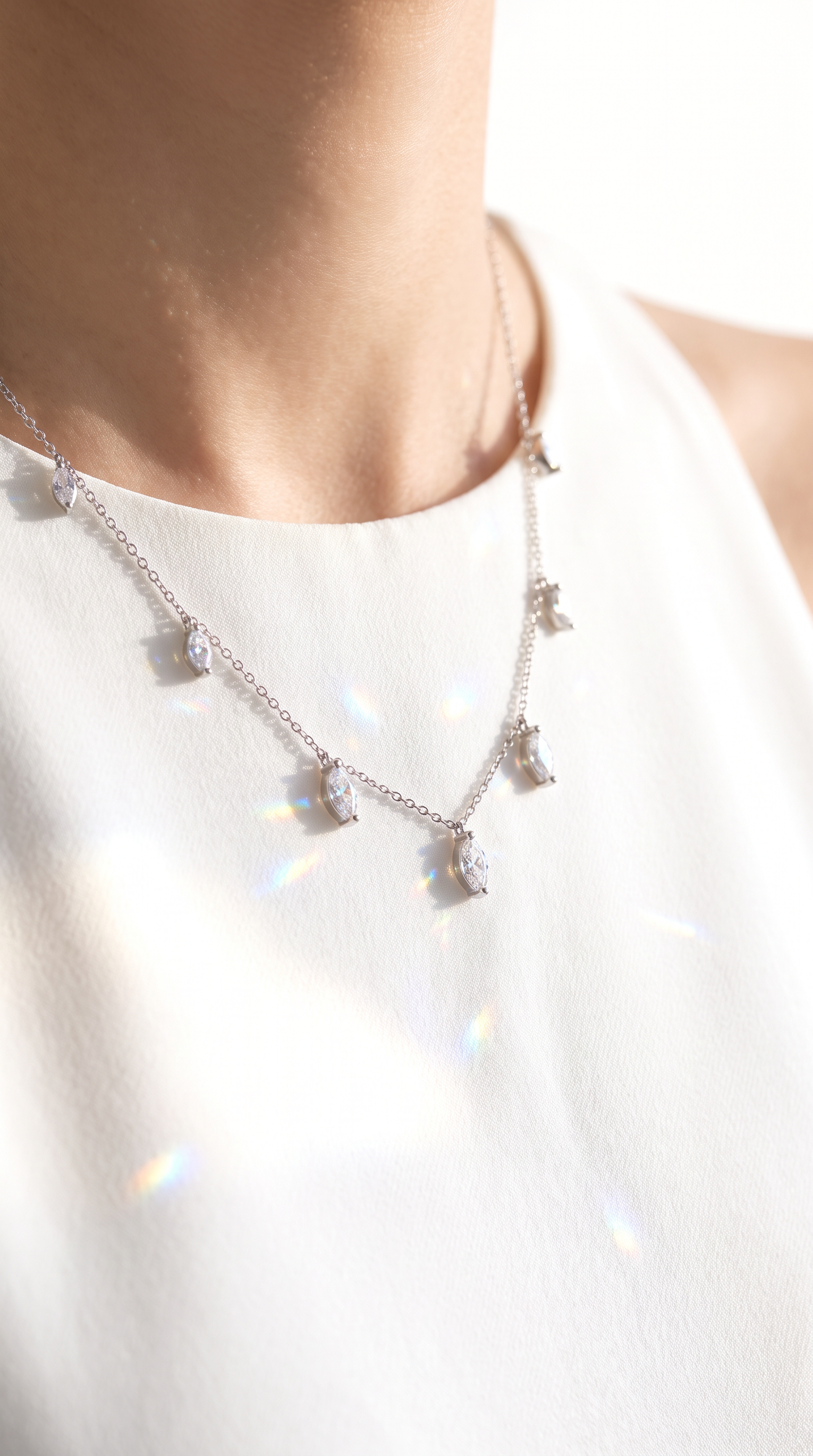 Falling Petals Necklace