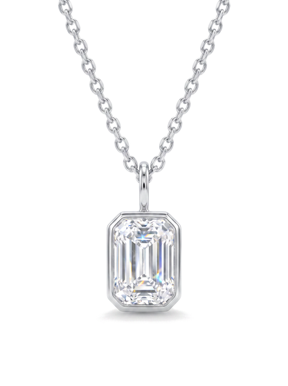 Frosted Prism Necklace