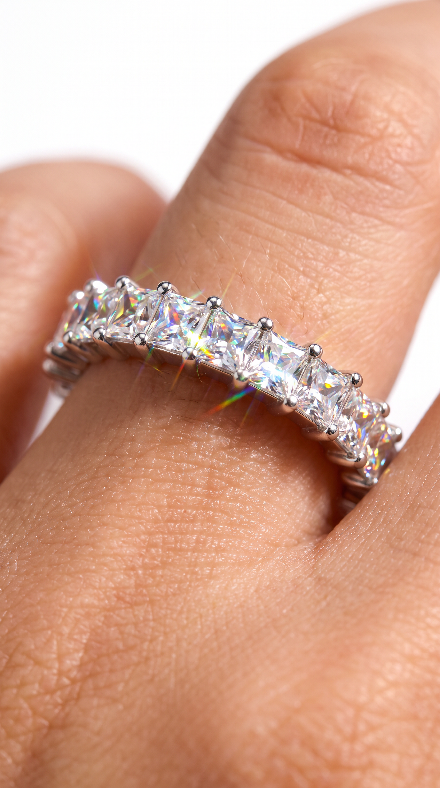 Glacier Eternity Ring
