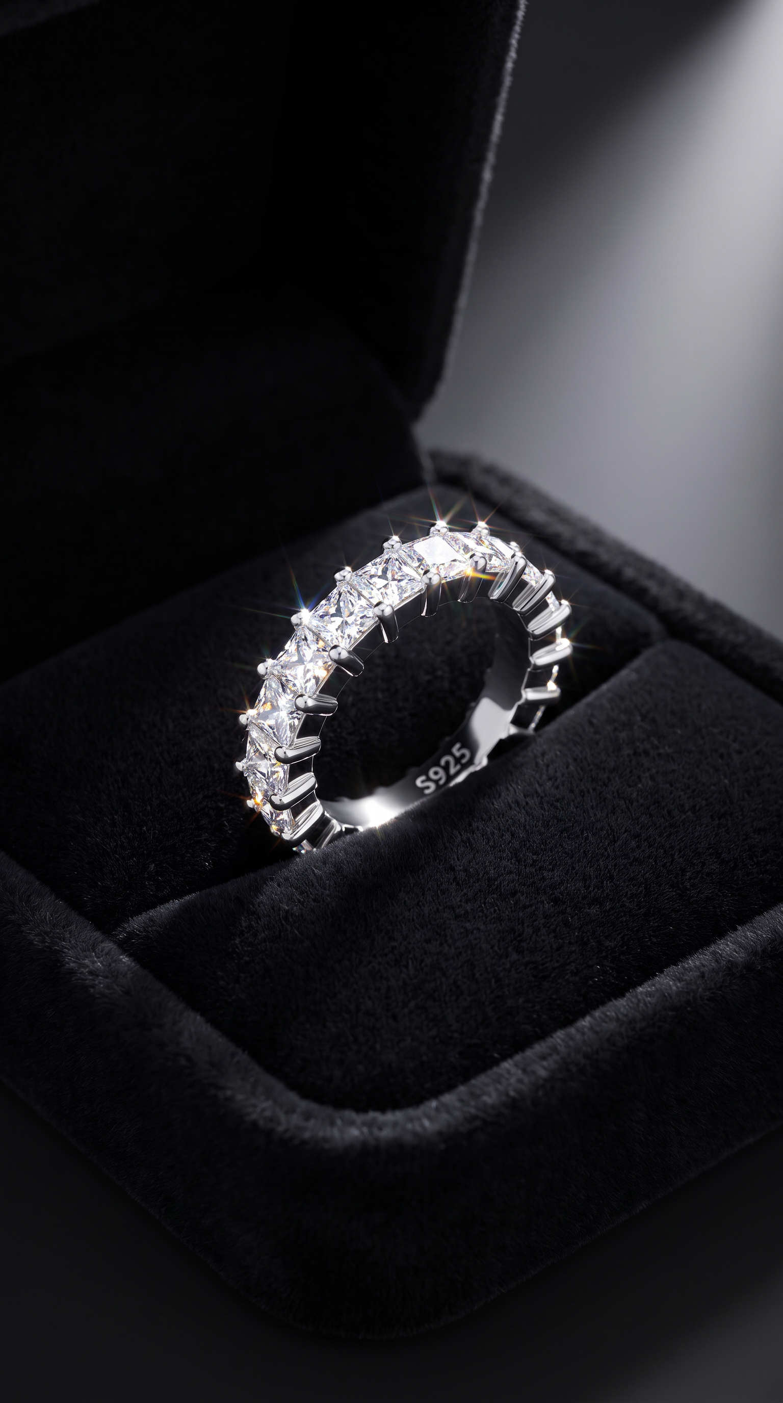 Glacier Eternity Ring