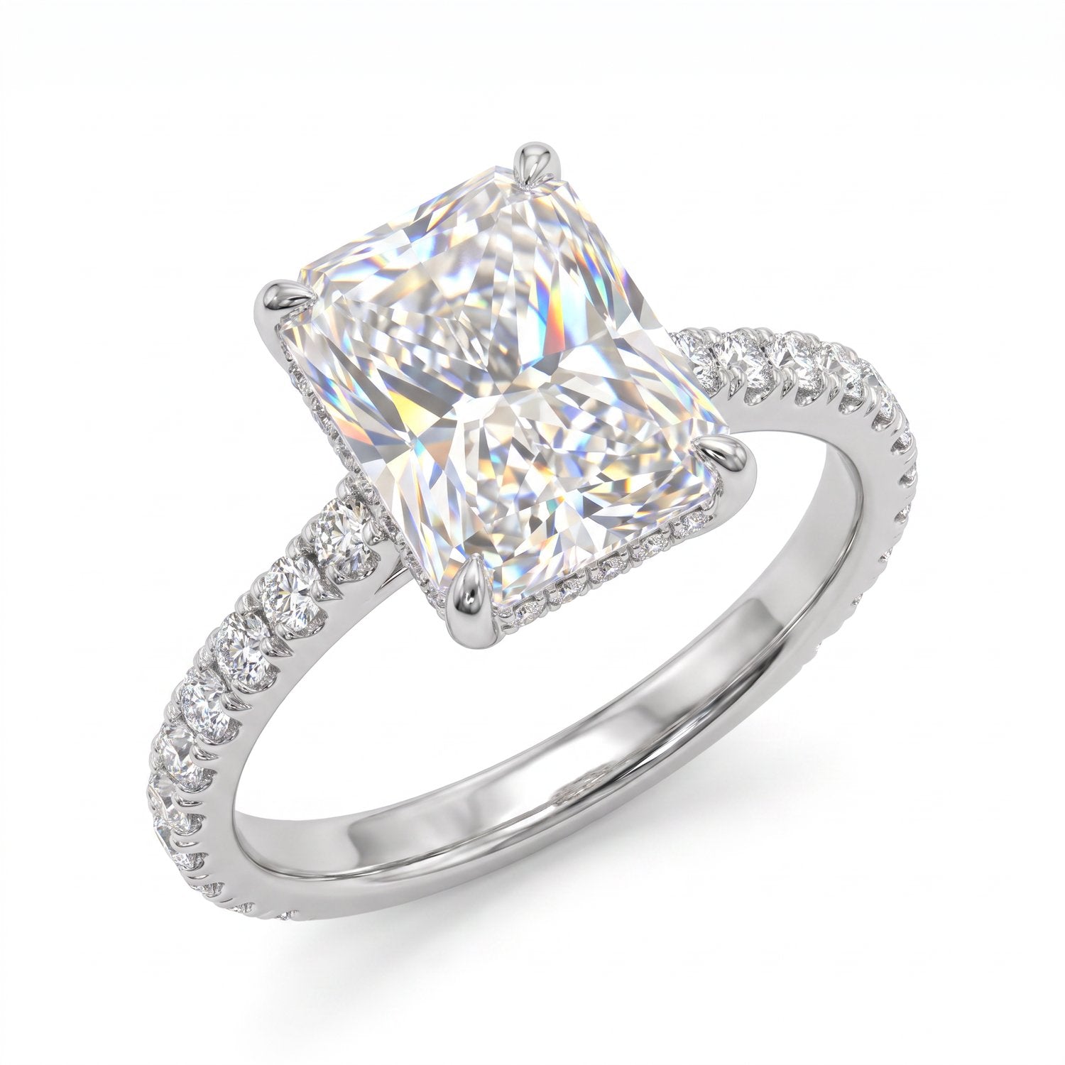 Glimmering Galaxy Ring