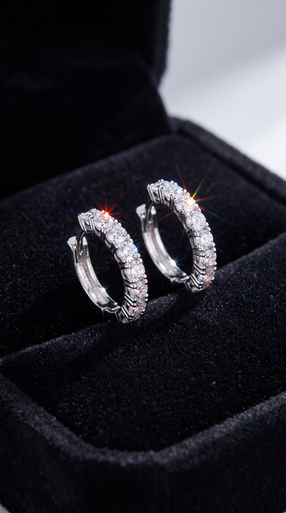 Infinite Sparkle Hoops
