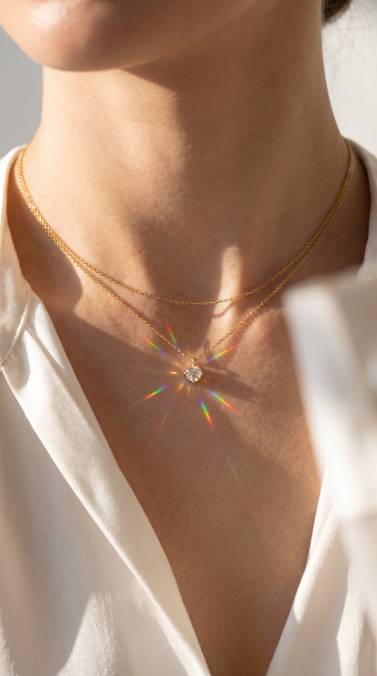 Layered Elegance Necklace Gold