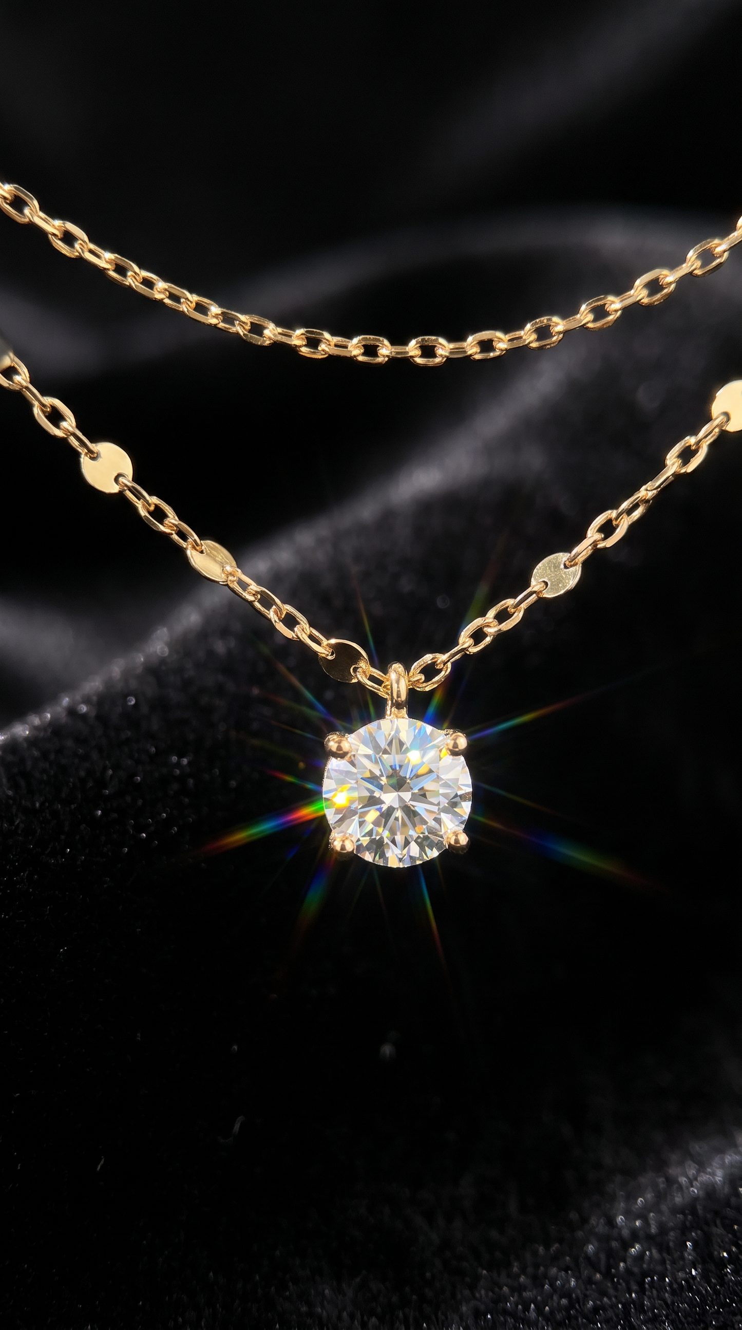 Layered Elegance Necklace Gold