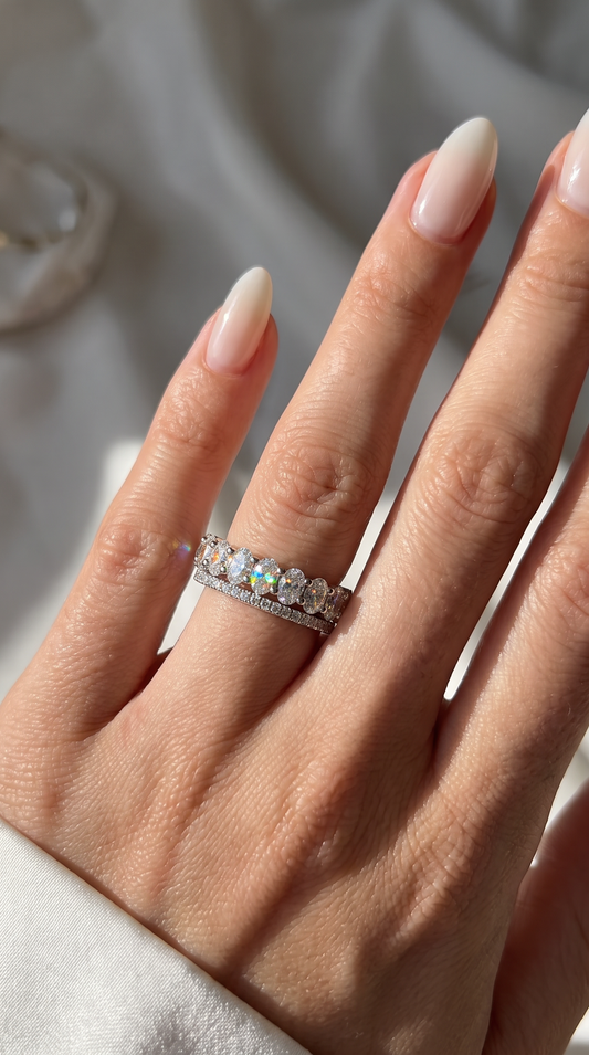 Luna Eternity Ring